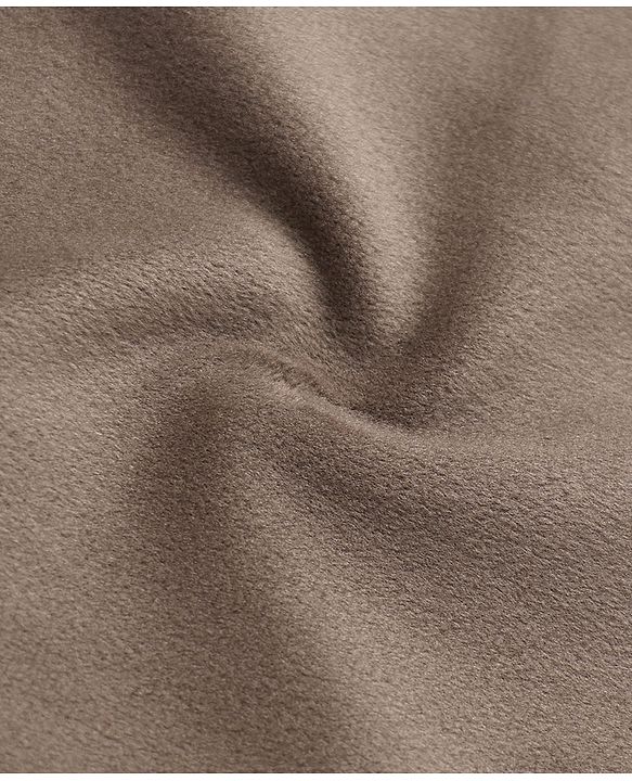 Babyhug Velour Knit Full Length Solid Wide Legged Fleece & Woollen Pant - Brown