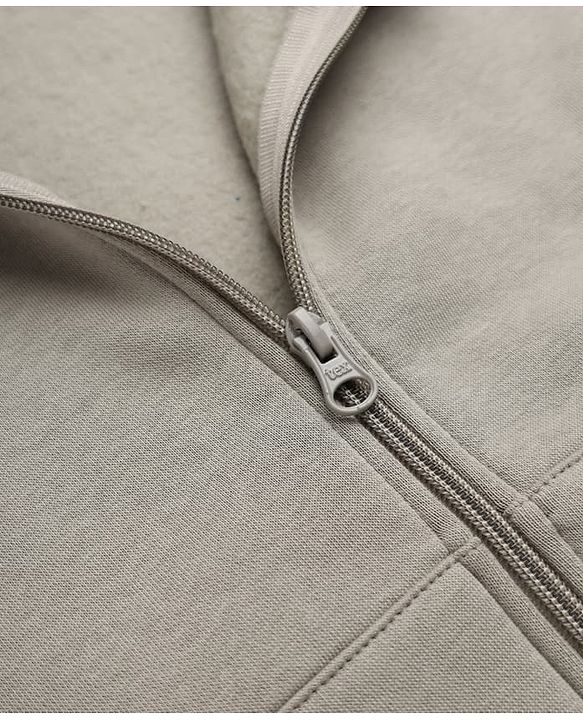 Babyhug Heavy Gauge Warm Fleece Knit Sweatshirt With Full Sleeves in Grey