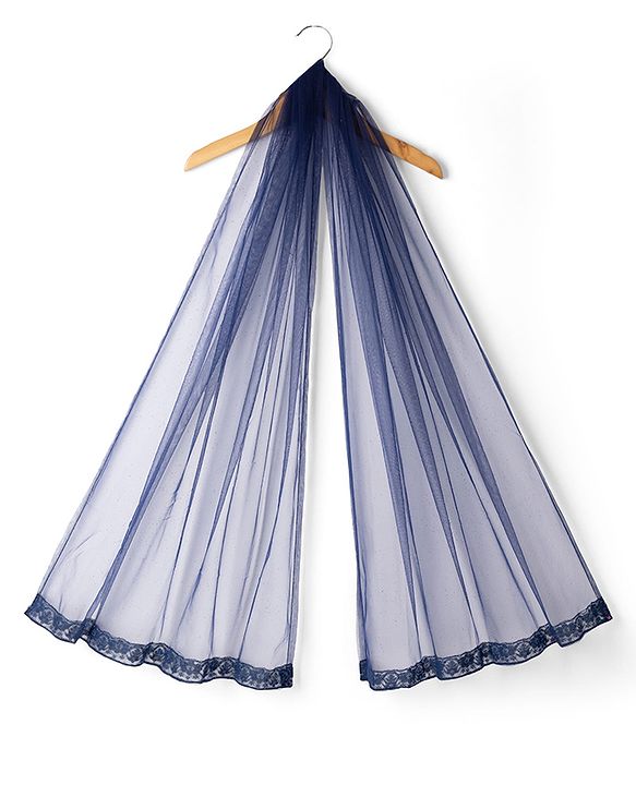 Pine Kids Cotton Woven Three Fourth Sleeves Kurta and Salwar Set with Dupatta and Floral Print - Blue
