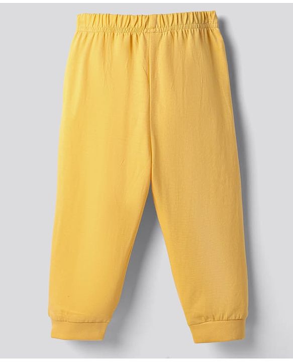 Babyhug Disney Single Jersey Knit Full Sleeves T-Shirt & Pyjama Night Suit with Winnie the Pooh Graphic - White