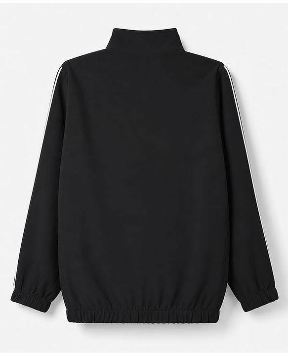 Pine Active Woven Ultra Light Woven Full Sleeves Tracksuit - Black