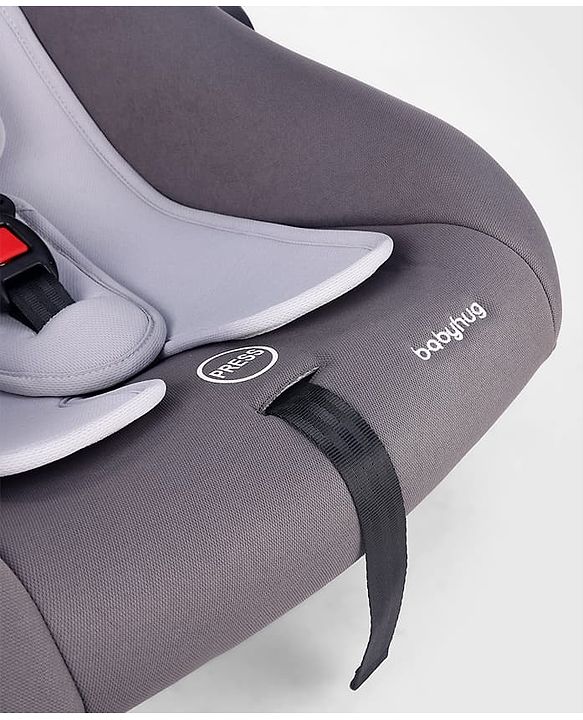 Babyhug Cloud Cradle 3-in-1 Baby Carry Cot  White Grey| Rocker & Baby Seat| Safety Harness| Adjustable Canopy| Lightweight Portable Design| Removable & Washable Cover| 015 Months