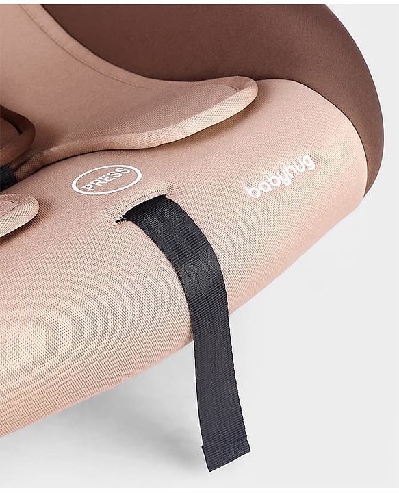 Babyhug Cloud Cradle 3-in-1 Baby Carry Cot  White Grey| Rocker & Baby Seat| Safety Harness| Adjustable Canopy| Lightweight Portable Design| Removable & Washable Cover| 015 Months