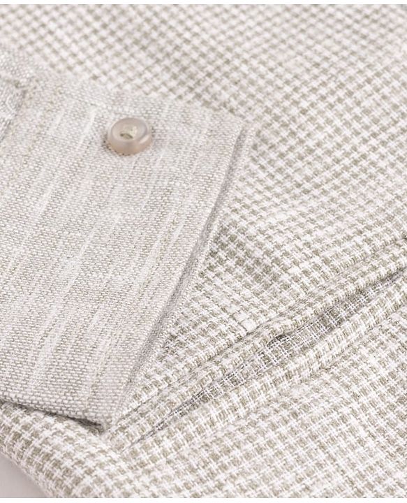 Babyhug Woven Full Sleeves  Shirt with Solid Jacket and Trousers  - Grey