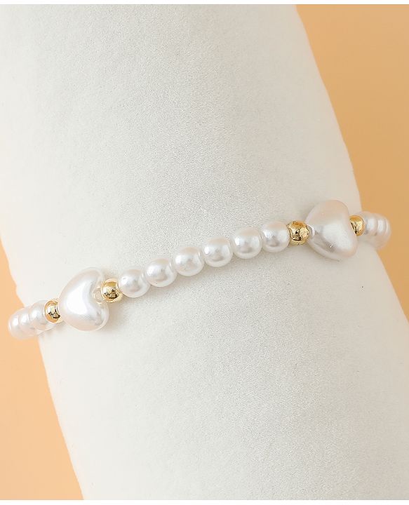 Babyhug Free Size Jewellery Set for Girls - Off White
