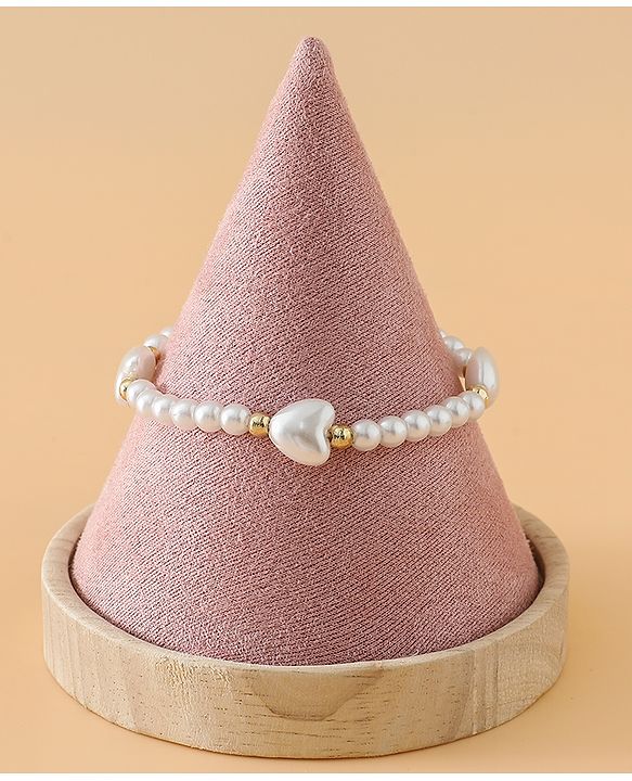 Babyhug Free Size Jewellery Set for Girls - Off White