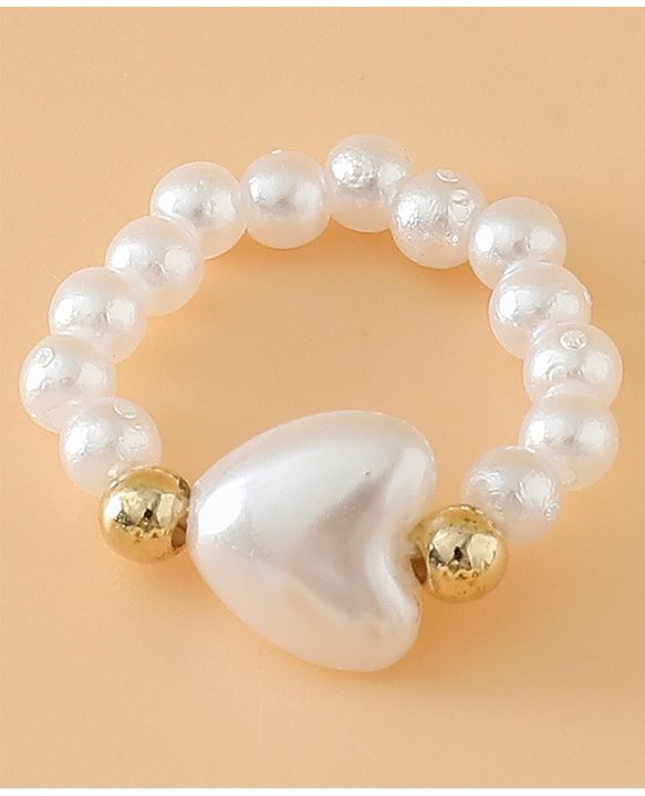 Babyhug Free Size Jewellery Set for Girls - Off White