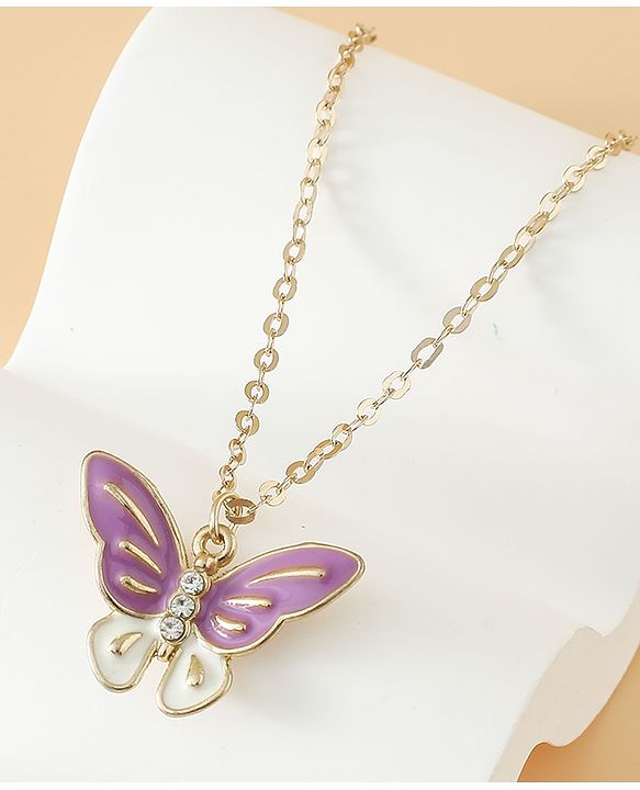 Pine Kids Free Size Jewellery Set - Purple