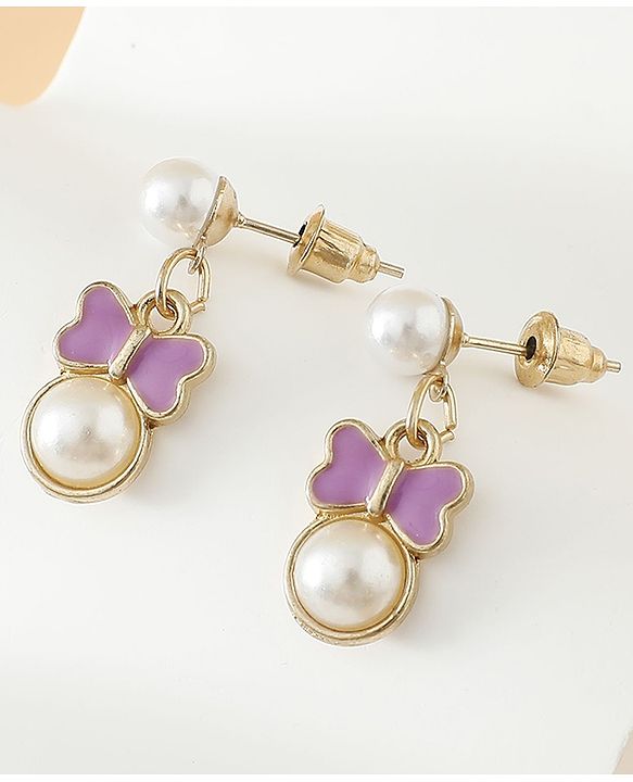 Pine Kids Free Size Jewellery Set - Purple