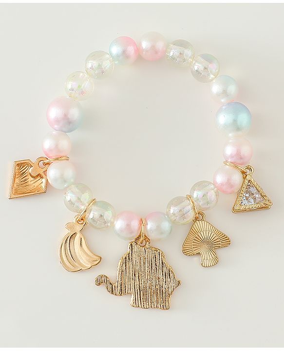 Babyhug Free Size Bracelets & Bangles Set for Girls - Pink