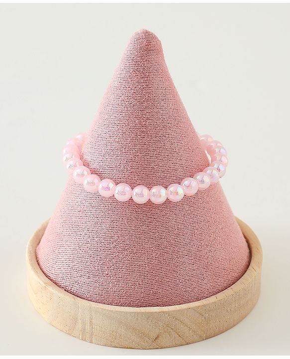 Pine Kids Free Size Bracelets & Bangles Set for Girls - Pink