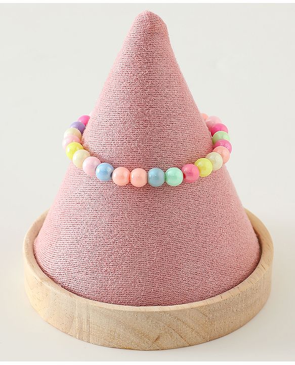 Pine Kids Free Size Bracelets & Bangles Set for Girls - Pink