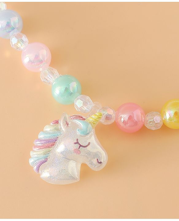 Babyhug Free Size Jewellery Set for Girls - White