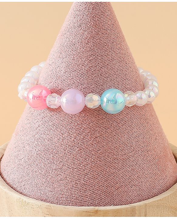 Babyhug Free Size Jewellery Set for Girls - White