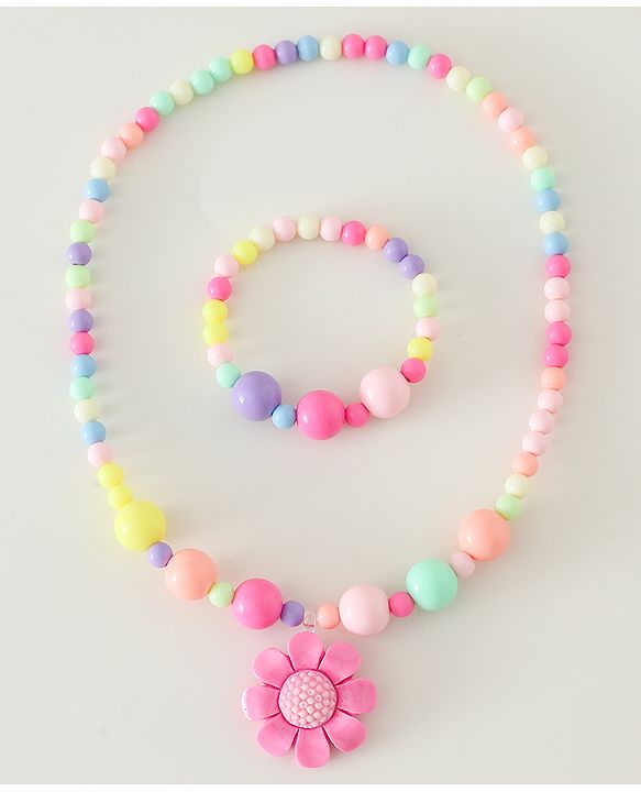 Babyhug Free Size Jewellery Set - Multicolor