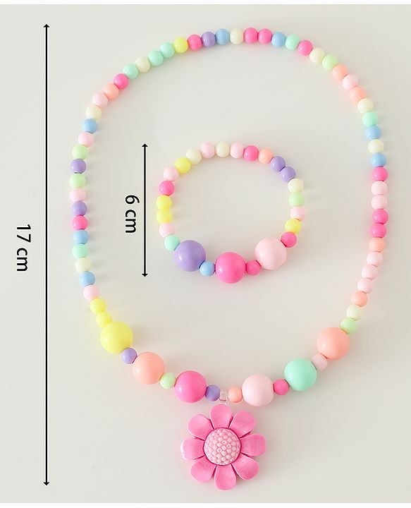 Babyhug Free Size Jewellery Set - Multicolor