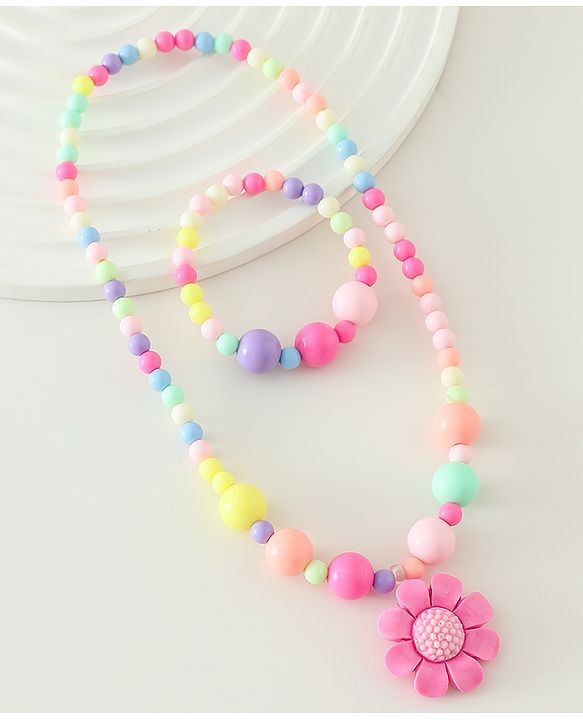 Babyhug Free Size Jewellery Set - Multicolor