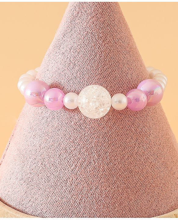 Babyhug Free Size Jewellery Set for Girls - Dark Pink