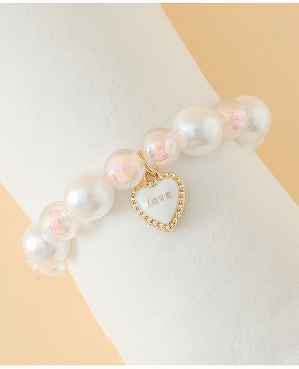 Pine Kids Free Size Jewellery Set for Girls - Pink