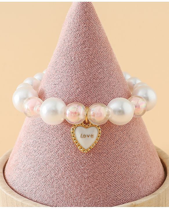 Pine Kids Free Size Jewellery Set for Girls - Pink