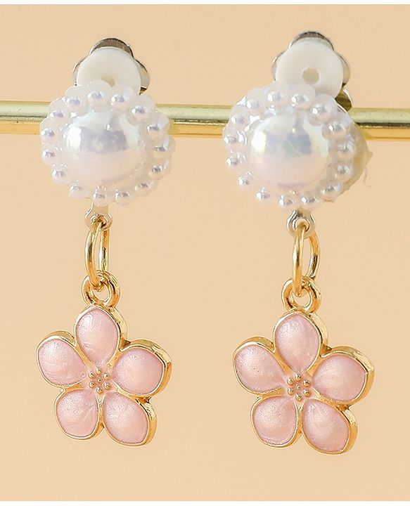 Pine Kids Free Size Jewellery Set for Girls - Pink