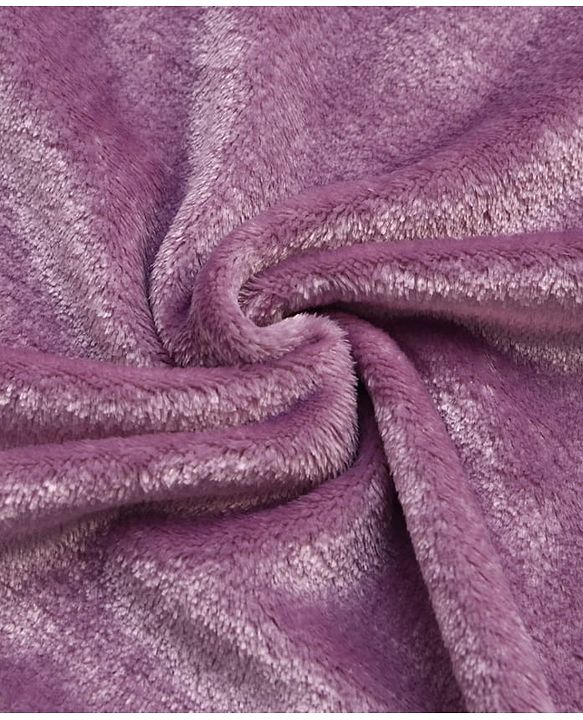 Babyhug Super Soft Coral Fleece Baby Blanket Lavender| Soft & Cozy| Baby Safe| Machine Washable| Travel Friendly| Baby Bedding| Warm Blanket for Newborns & Babies