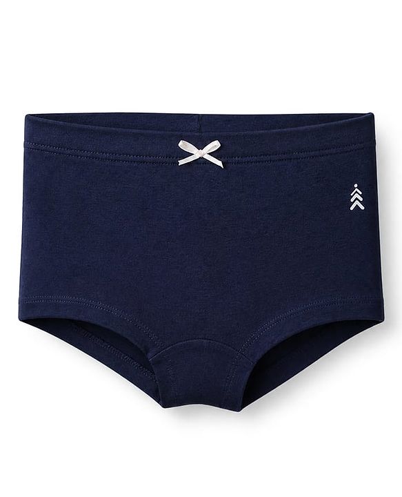 Pine Kids Cotton Mix Knit Bloomers Set With Bow Applique Pack of 3 - Red, Black & Pink