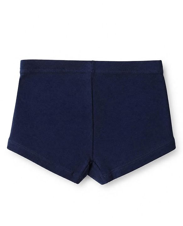 Pine Kids Cotton Mix Knit Bloomers Set With Bow Applique Pack of 3 - Red, Black & Pink