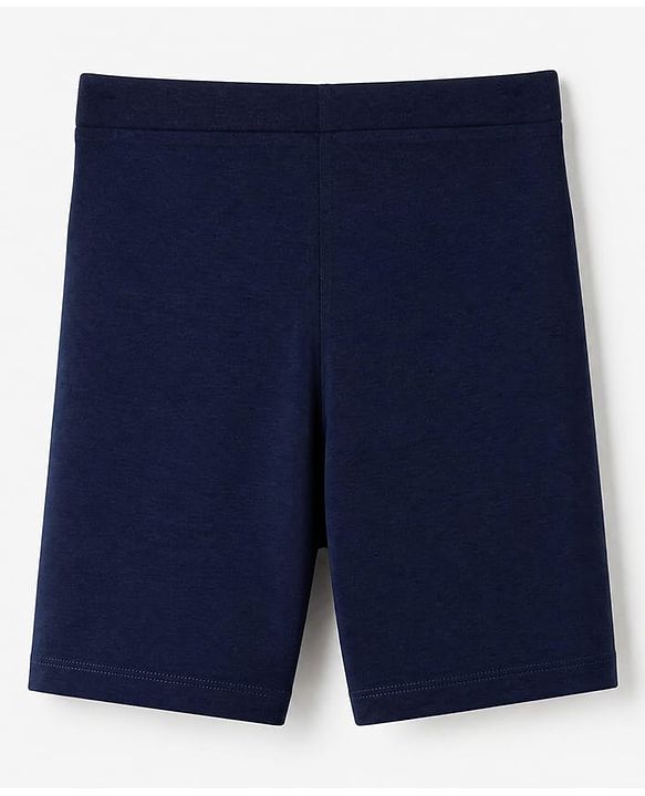 Pine Kids Cotton Lycra Knit Above Knee Length Solid Cycling Shorts Pack of 3 - Red Light Pink Black