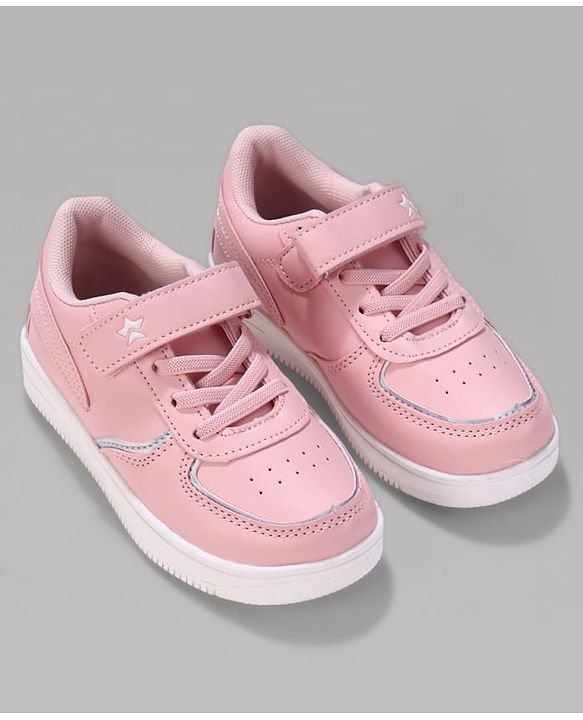 Cute Walk by Babyhug Velcro Closure Sneaker Shoes - Pink