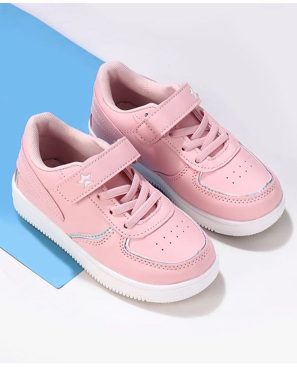 Cute Walk by Babyhug Velcro Closure Sneaker Shoes - Pink