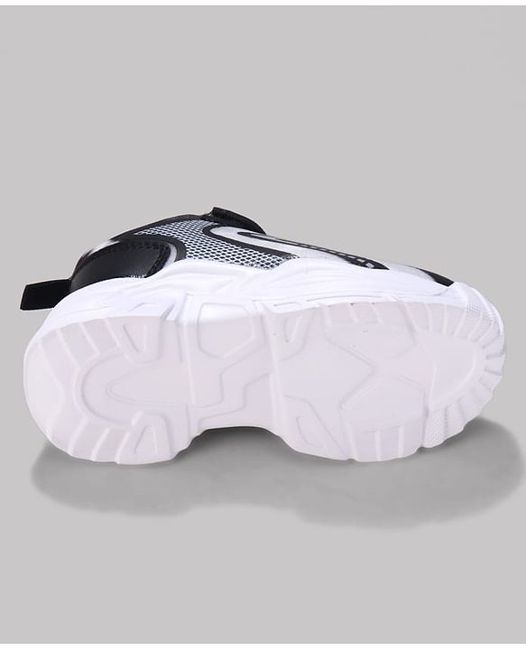 Cute Walk by Babyhug Velcro Closure Sneaker Shoes - Black
