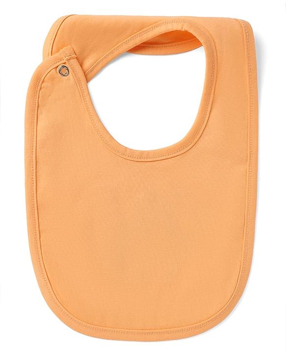 Babyhug 100% Cotton Baby Bibs Set of 2 Lion Print - Green & Brown| Soft & Comfortable| Button Closure| Feeding & Drooling| Easy to Wear| Machine Washable| Newborn & Infant Feeding Essential