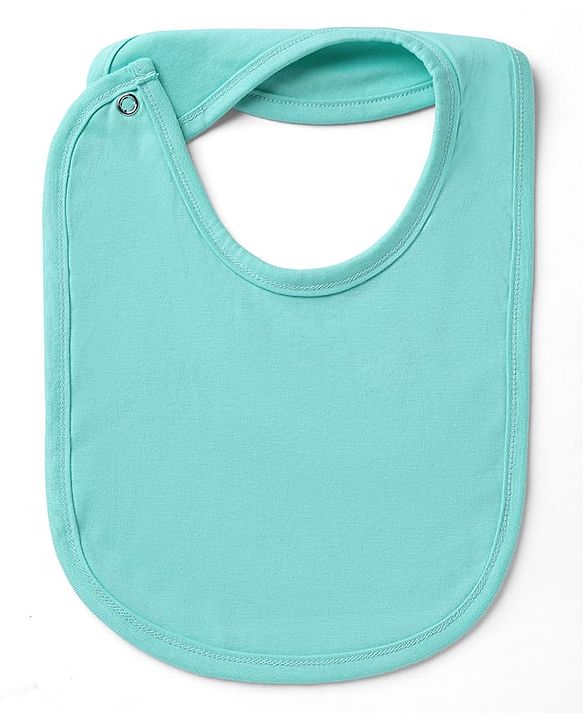 Babyhug 100% Cotton Baby Bibs Set of 2 Lion Print - Green & Brown| Soft & Comfortable| Button Closure| Feeding & Drooling| Easy to Wear| Machine Washable| Newborn & Infant Feeding Essential