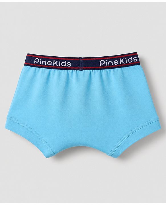Pine Kids Cotton Knit Above Knee Length Solid Trunks Pack of 3