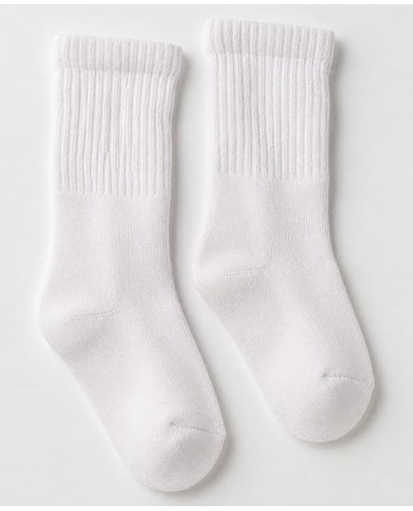Cute Walk By Babyhug Cotton Terry Knit Ankle Length Solid Socks With Anti-Bacterial Pack of 3 -White Red & Grey