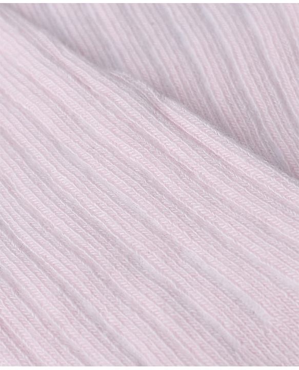 Cute Walk by Babyhug Knit Anti Bacterial Solid Tights - Pink