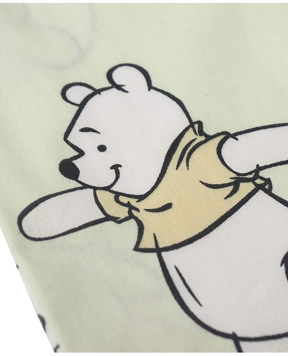 Babyhug Disney 100% Cotton Single Jersey Woven Full Sleeves Shirt & Pajama with Winnie the Pooh Print - Beige
