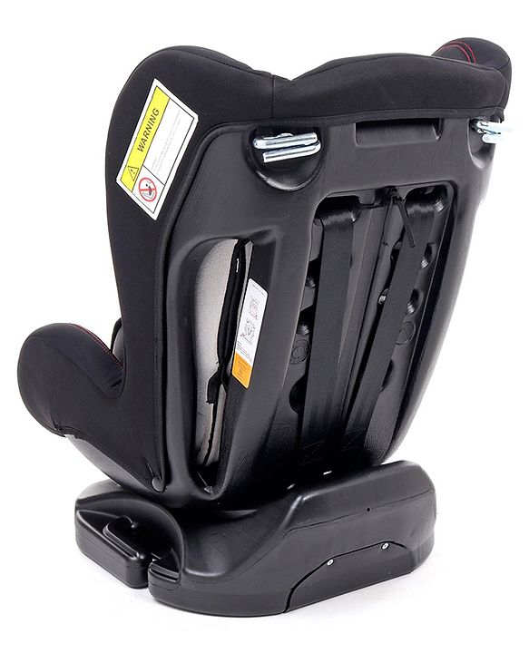 Babyhug Cruise Convertible Reclining Car Seat with Side Impact Protection - Blue & Black