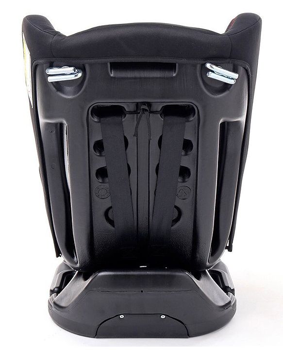 Babyhug Cruise Convertible Reclining Car Seat with Side Impact Protection - Blue & Black