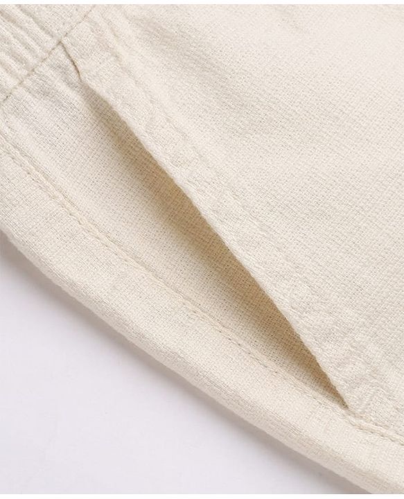 Pine Kids Cotton Woven Full Length Trousers in Beige for 4-5 Years
