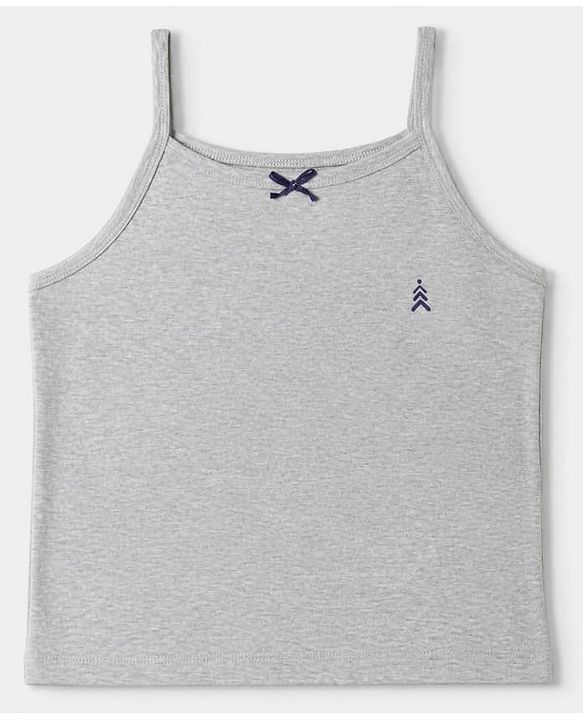 Pine Kids Cotton Mix Knit Logo Print Slips in Red, Navy & Grey Pack of 3