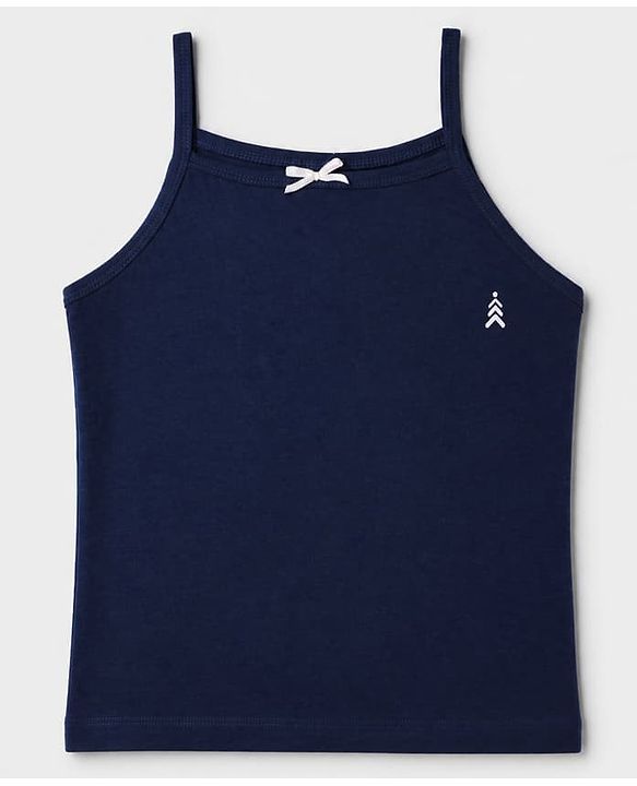 Pine Kids Cotton Mix Knit Logo Print Slips in Red, Navy & Grey Pack of 3