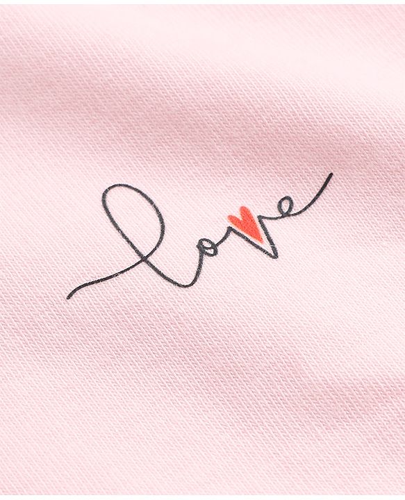 Pine Kids Cotton Lycra Knit Sleeveless Slips with Heart Print Pack of 3 - White Red & Pink