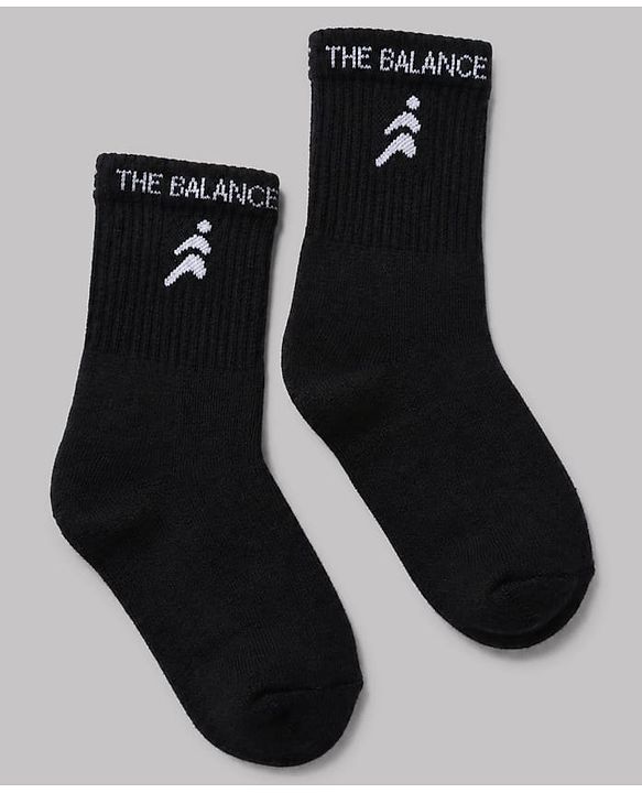 Pine Active Terry Knit Ankle Length Solid Socks Pack of 5 in Black, Grey, Black, Red