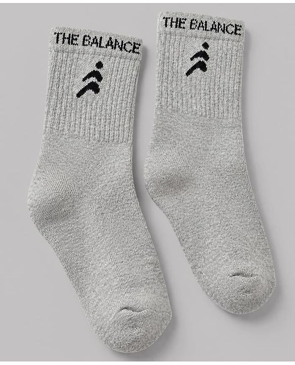 Pine Active Terry Knit Ankle Length Solid Socks Pack of 5 in Black, Grey, Black, Red