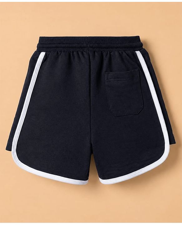 Pine Kids Cotton Single Jersey Knit Shorts and Tank Top with California Typography Print in Black