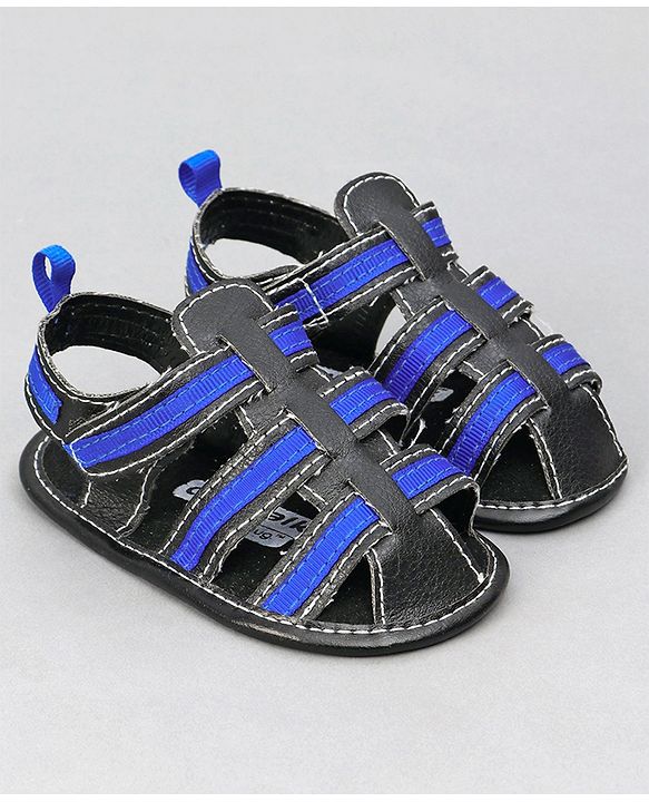 Cute Walk By Babyhug Closed Toe Sandal Style Booties - Blue