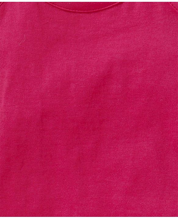 Babyhug Cotton Singlet Slip - Fuchsia