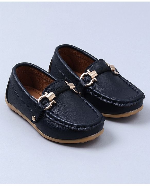 Cute walk by Babyhug Party Wear Loafers - Blue